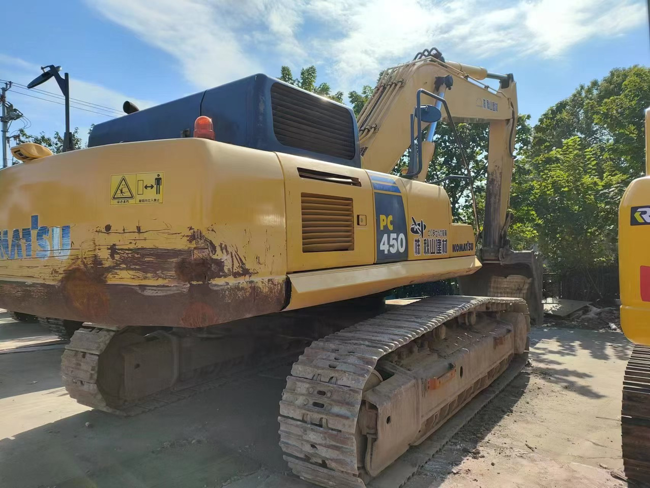 KOMATSU PC 450 ORIGINAL PAINT PC450-8 - Kettenbagger: das Bild 1 KOMATSU PC 450 ORIGINAL PAINT PC450-8 - Kettenbagger: das Bild 1