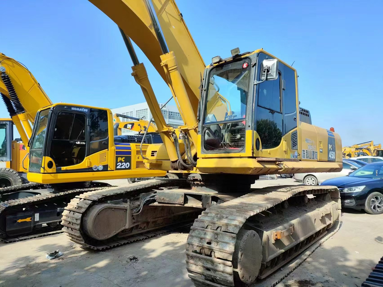 KOMATSU PC 450 ORIGINAL PAINT PC450-8 - Kettenbagger: das Bild 3 KOMATSU PC 450 ORIGINAL PAINT PC450-8 - Kettenbagger: das Bild 3