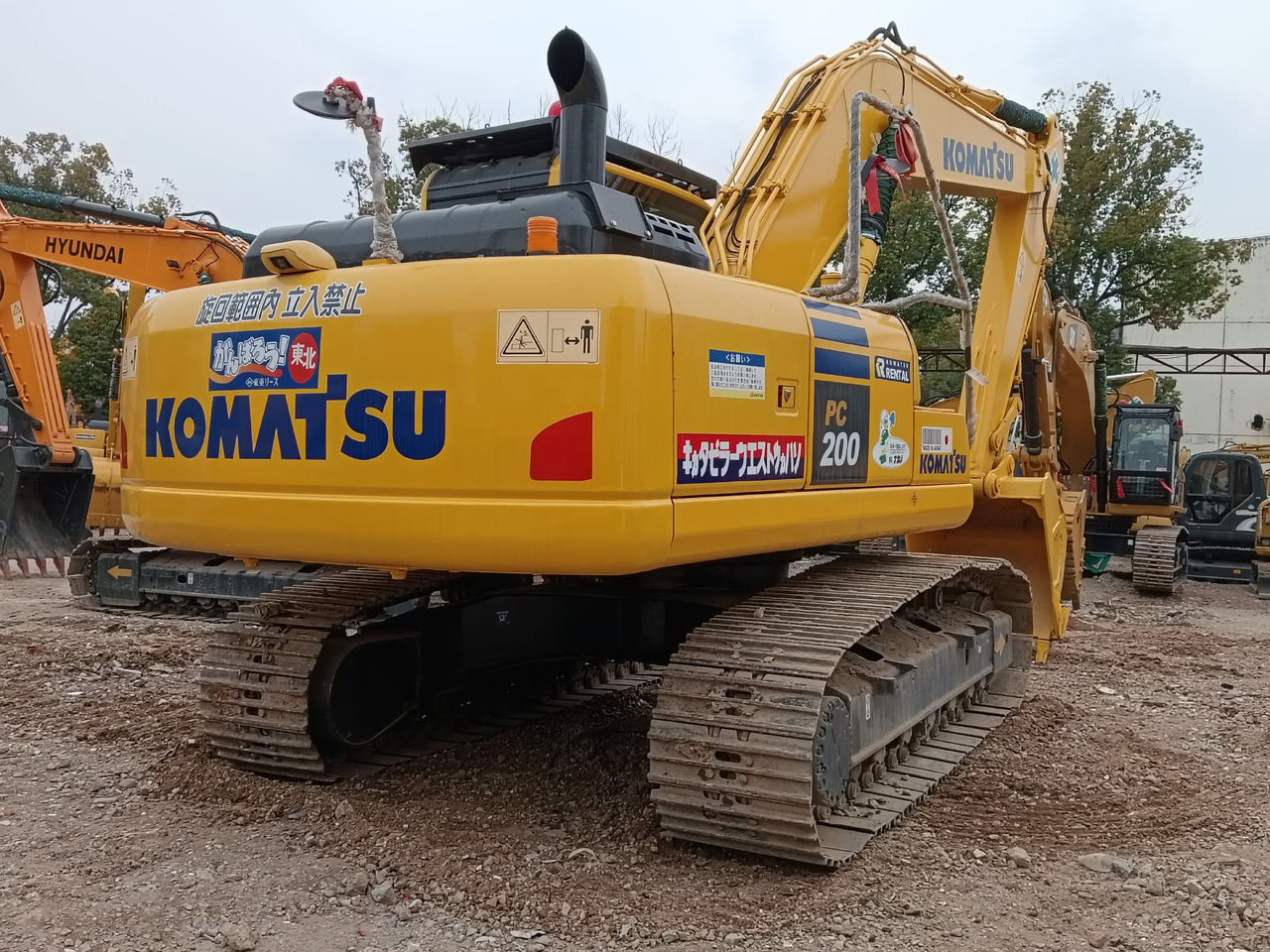KOMATSU PC200-8N1 - Kettenbagger: das Bild 5 KOMATSU PC200-8N1 - Kettenbagger: das Bild 5