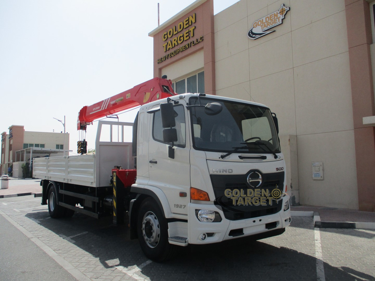 HINO 500 1927 4x2 SANY PALFINGER SPS20000 Crane - Autokran: das Bild 1 HINO 500 1927 4x2 SANY PALFINGER SPS20000 Crane - Autokran: das Bild 1