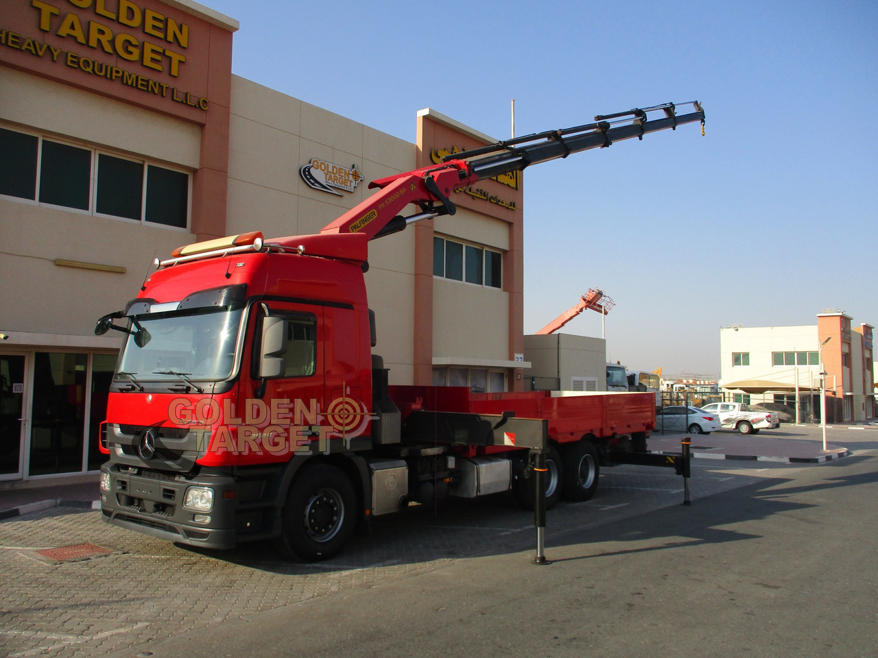Autokran MERCEDES-BENZ 2546 6x4 PALFINGER PK53002 Crane: das Bild 7