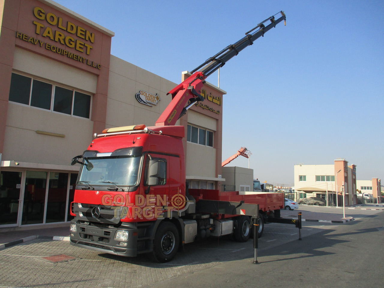 Autokran MERCEDES-BENZ 2546 6x4 PALFINGER PK53002 Crane: das Bild 10