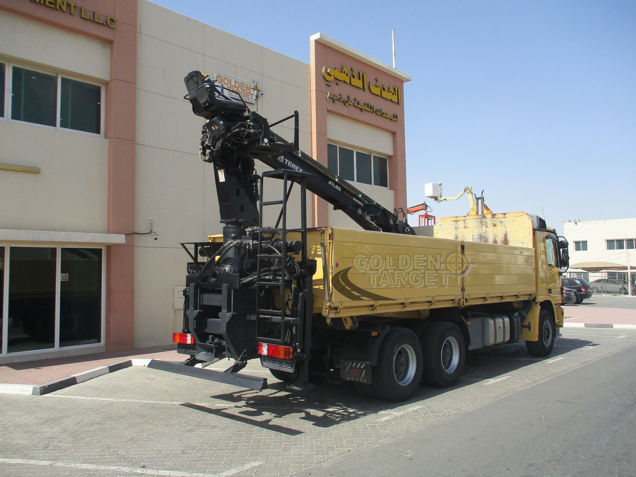 MERCEDES-BENZ ACTROS 2644 6×4 with ATLAS 165.2 Block Crane - Autokran: das Bild 3 MERCEDES-BENZ ACTROS 2644 6×4 with ATLAS 165.2 Block Crane - Autokran: das Bild 3