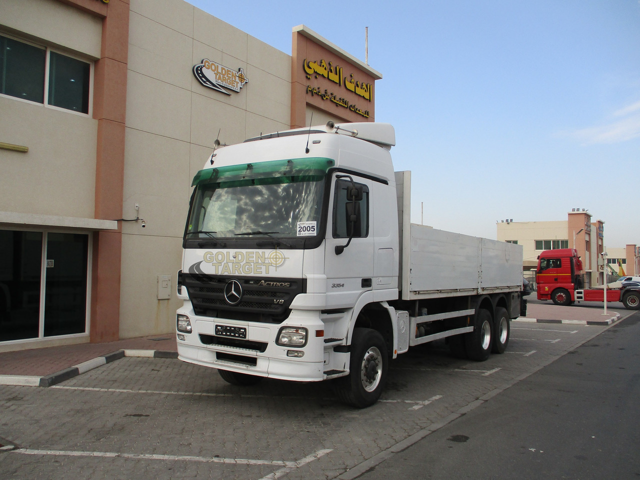 MERCEDES-BENZ ACTROS 3354 6x6 Chassis Truck - Fahrgestell LKW: das Bild 2 MERCEDES-BENZ ACTROS 3354 6x6 Chassis Truck - Fahrgestell LKW: das Bild 2