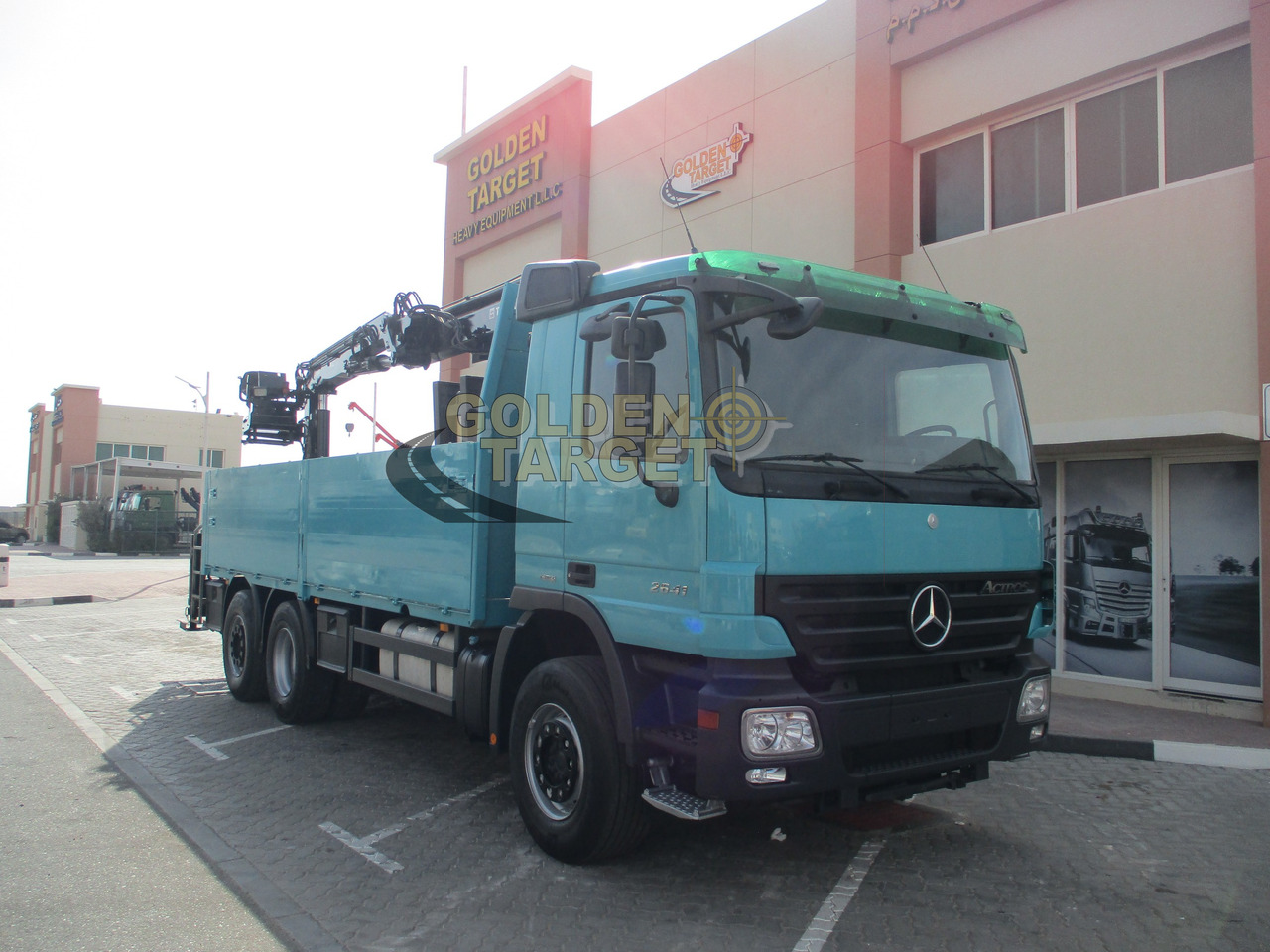 Mercedes-Benz Actros 2641 - Pritsche LKW, Autokran: das Bild 1 Mercedes-Benz Actros 2641 - Pritsche LKW, Autokran: das Bild 1