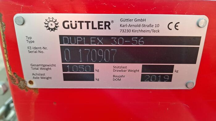 Güttler Prismenwalze Duplex 30-56 Frontpacker - Ackerwalze: das Bild 5 Güttler Prismenwalze Duplex 30-56 Frontpacker - Ackerwalze: das Bild 5