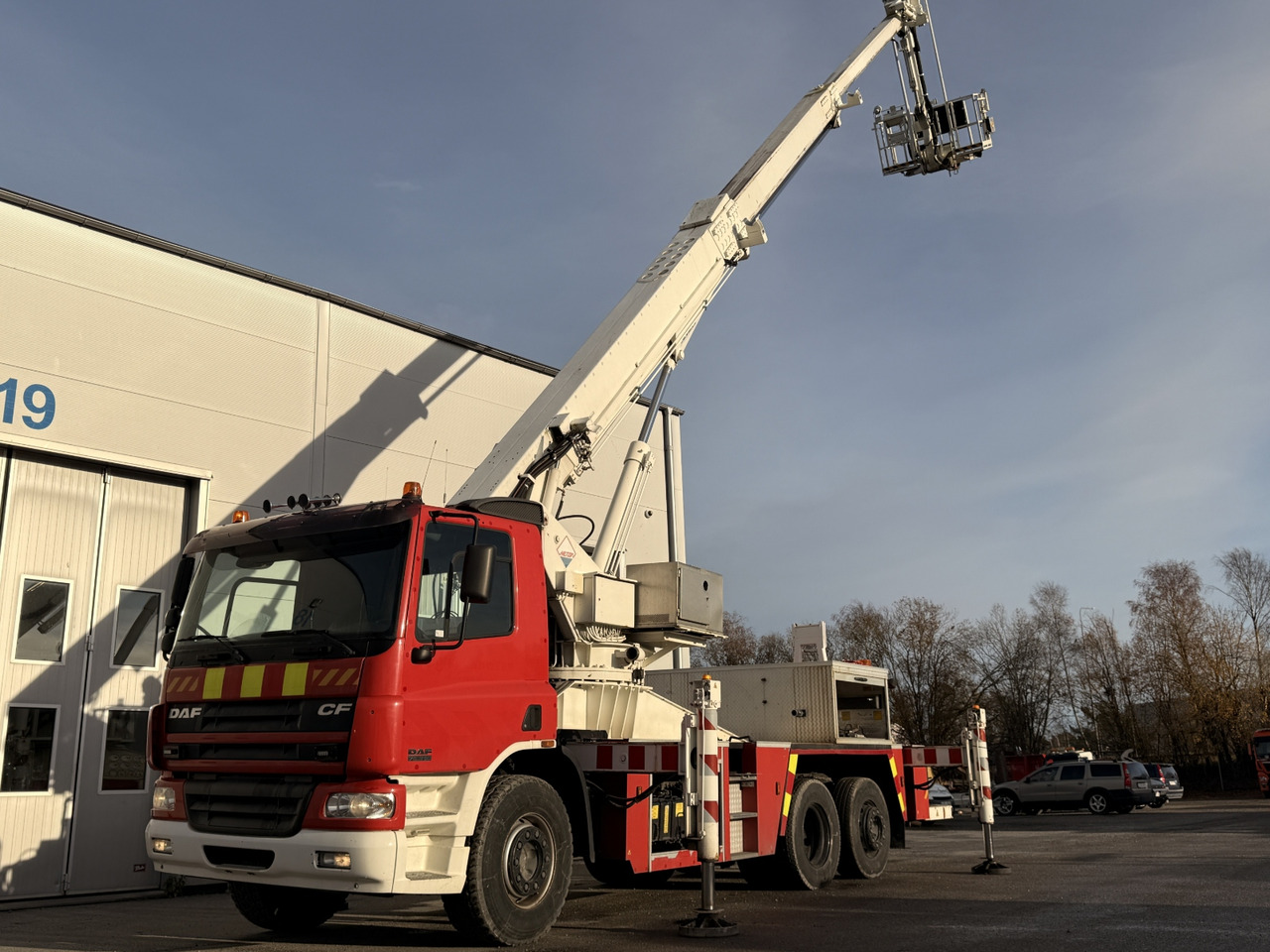 Brandbil med stege DAF CF 75.310 - Feuerwehrfahrzeug: das Bild 1 Brandbil med stege DAF CF 75.310 - Feuerwehrfahrzeug: das Bild 1