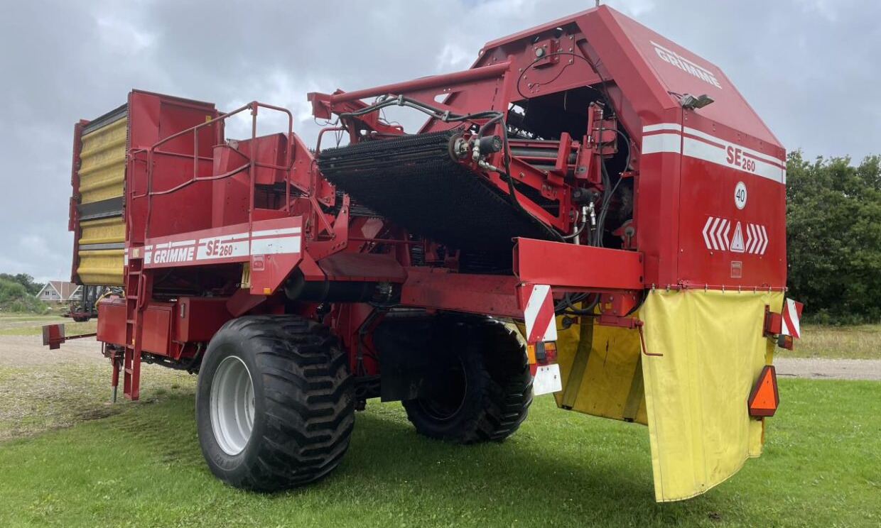 Grimme SE 260 - Kartoffelroder: das Bild 1 Grimme SE 260 - Kartoffelroder: das Bild 1