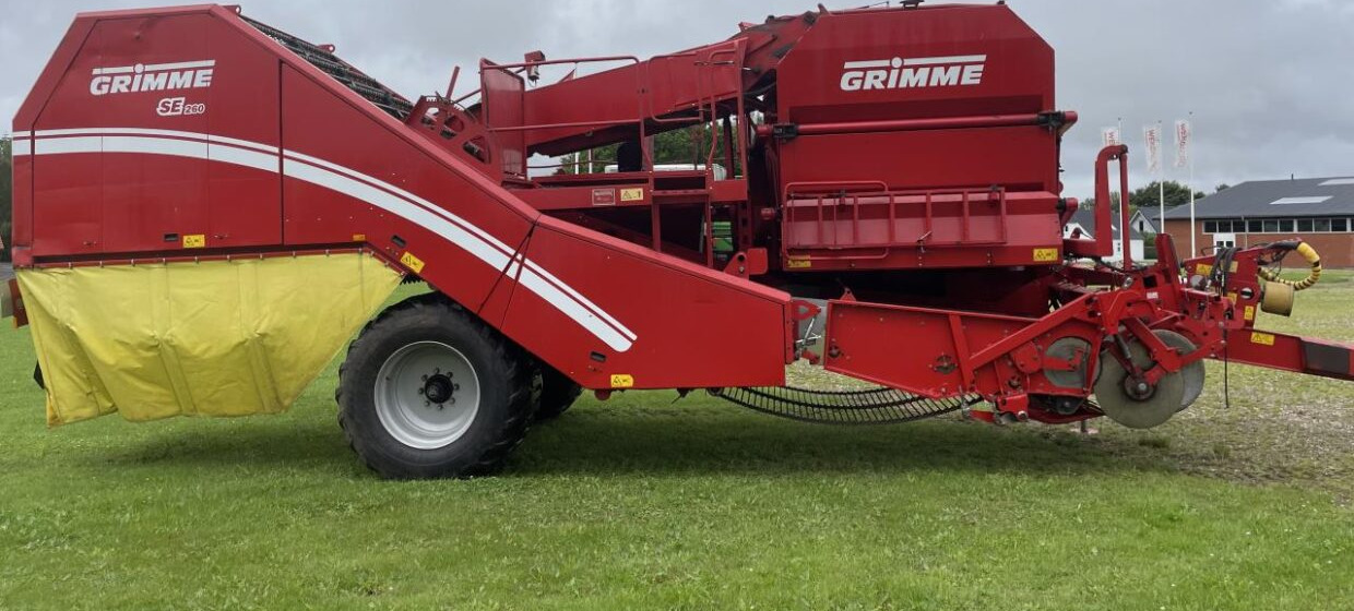 Grimme SE 260 - Kartoffelroder: das Bild 4 Grimme SE 260 - Kartoffelroder: das Bild 4