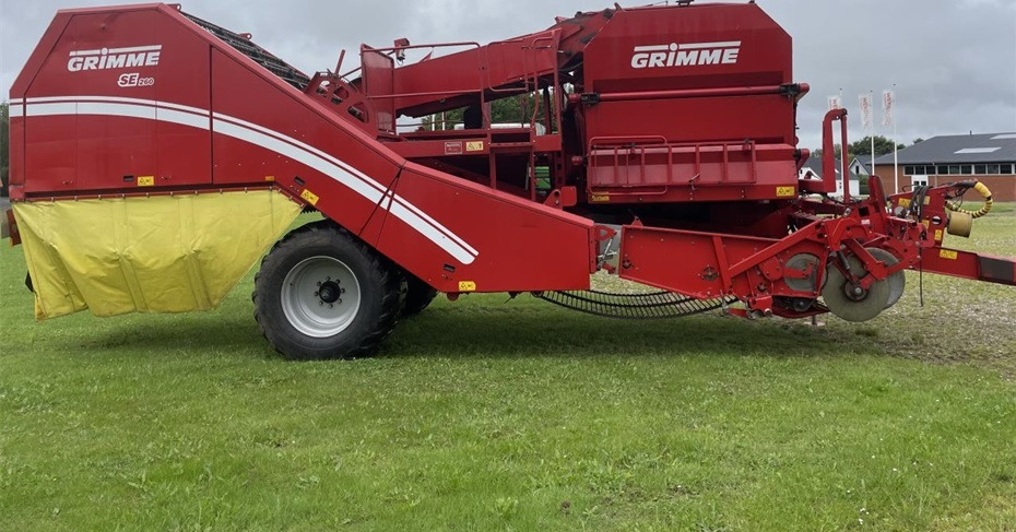 Grimme SE 260 - Kartoffelroder: das Bild 4 Grimme SE 260 - Kartoffelroder: das Bild 4