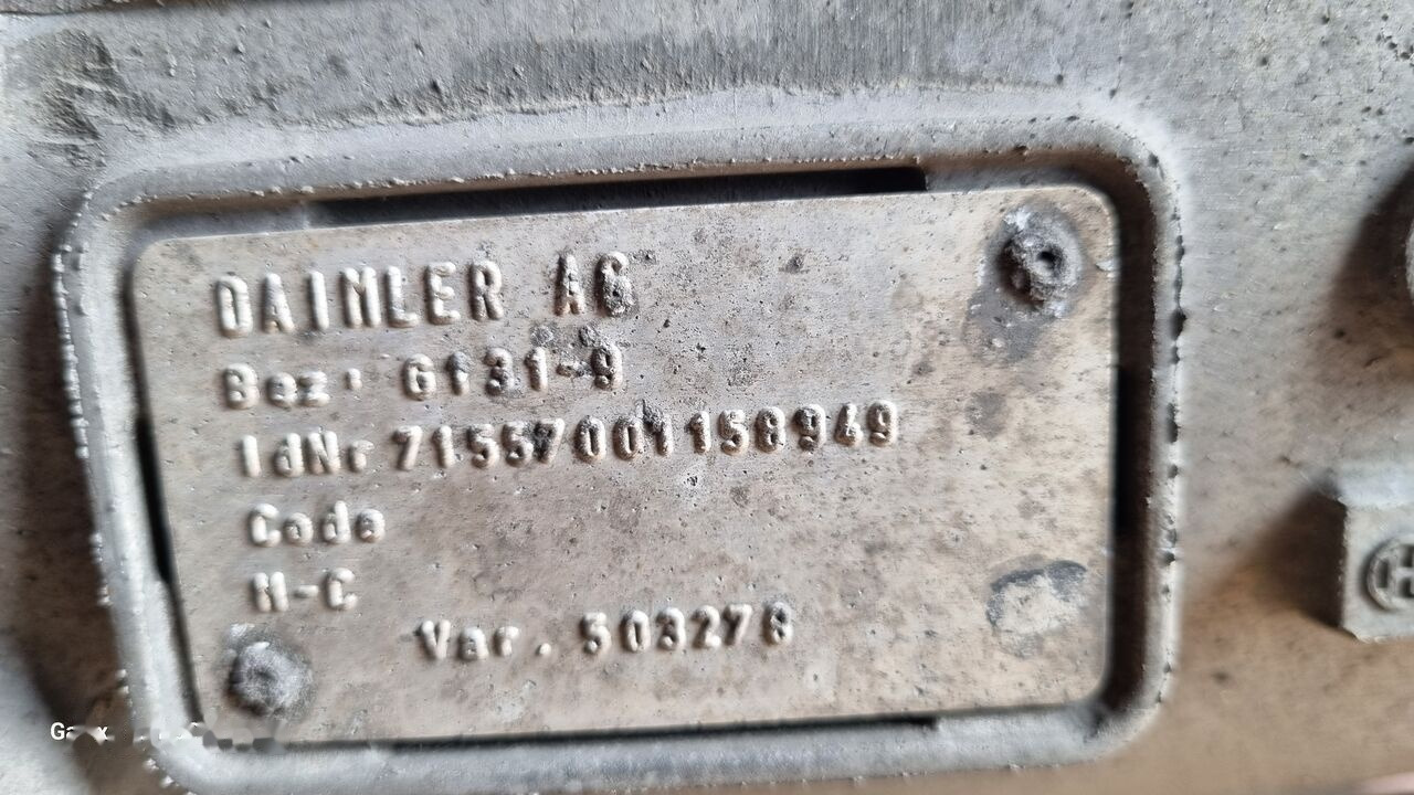 Mercedes-Benz G131-9 ATEGO 715570001158949 Mercedes-Benz ATEGO 2 - Getriebe für LKW: das Bild 4 Mercedes-Benz G131-9 ATEGO 715570001158949 Mercedes-Benz ATEGO 2 - Getriebe für LKW: das Bild 4