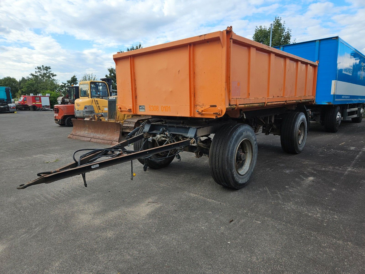 Tebbe ZK 180 Dreiseitenkipper - Kipper Anhänger: das Bild 4 Tebbe ZK 180 Dreiseitenkipper - Kipper Anhänger: das Bild 4