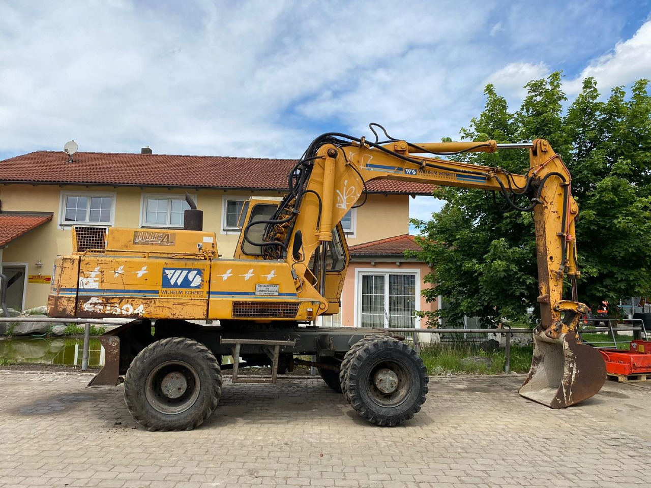 Atlas AB 1604 - Mobilbagger: das Bild 2 Atlas AB 1604 - Mobilbagger: das Bild 2
