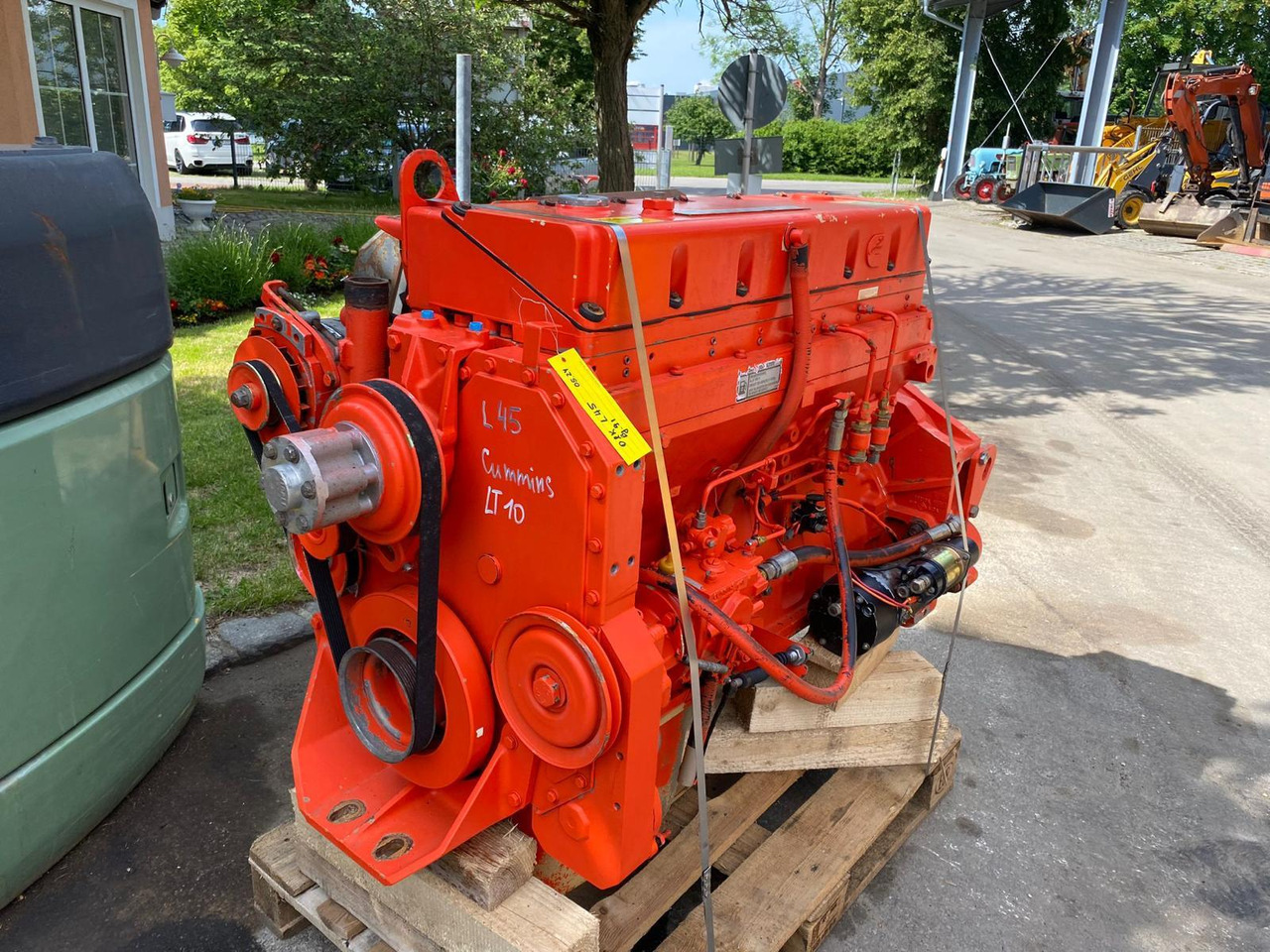 Cummins LT 10 aus O&K L45 - Motor für Baumaschine: das Bild 2 Cummins LT 10 aus O&K L45 - Motor für Baumaschine: das Bild 2