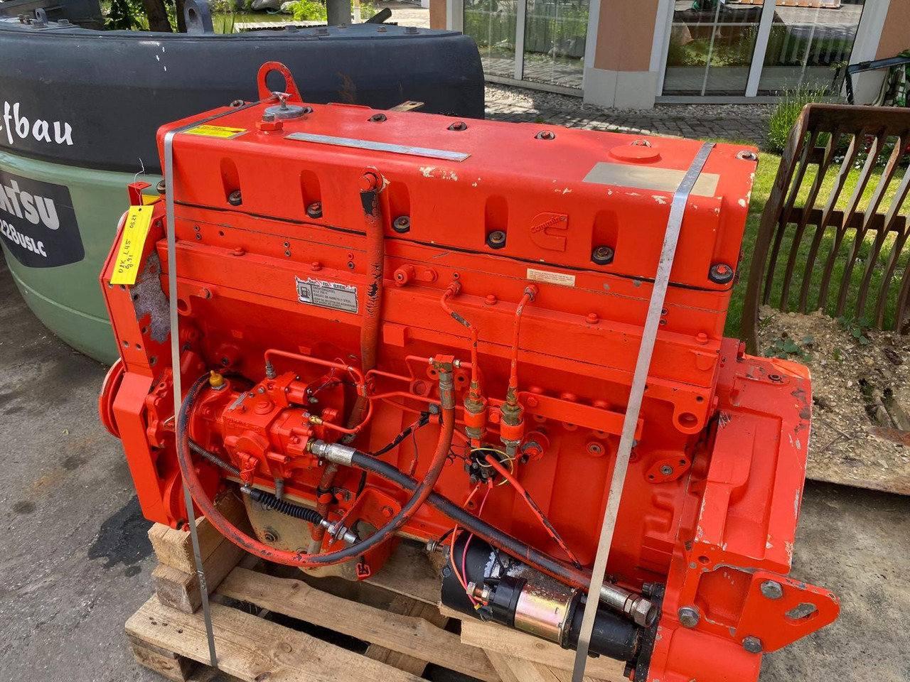 Cummins LT 10 aus O&K L45 - Motor für Baumaschine: das Bild 1 Cummins LT 10 aus O&K L45 - Motor für Baumaschine: das Bild 1