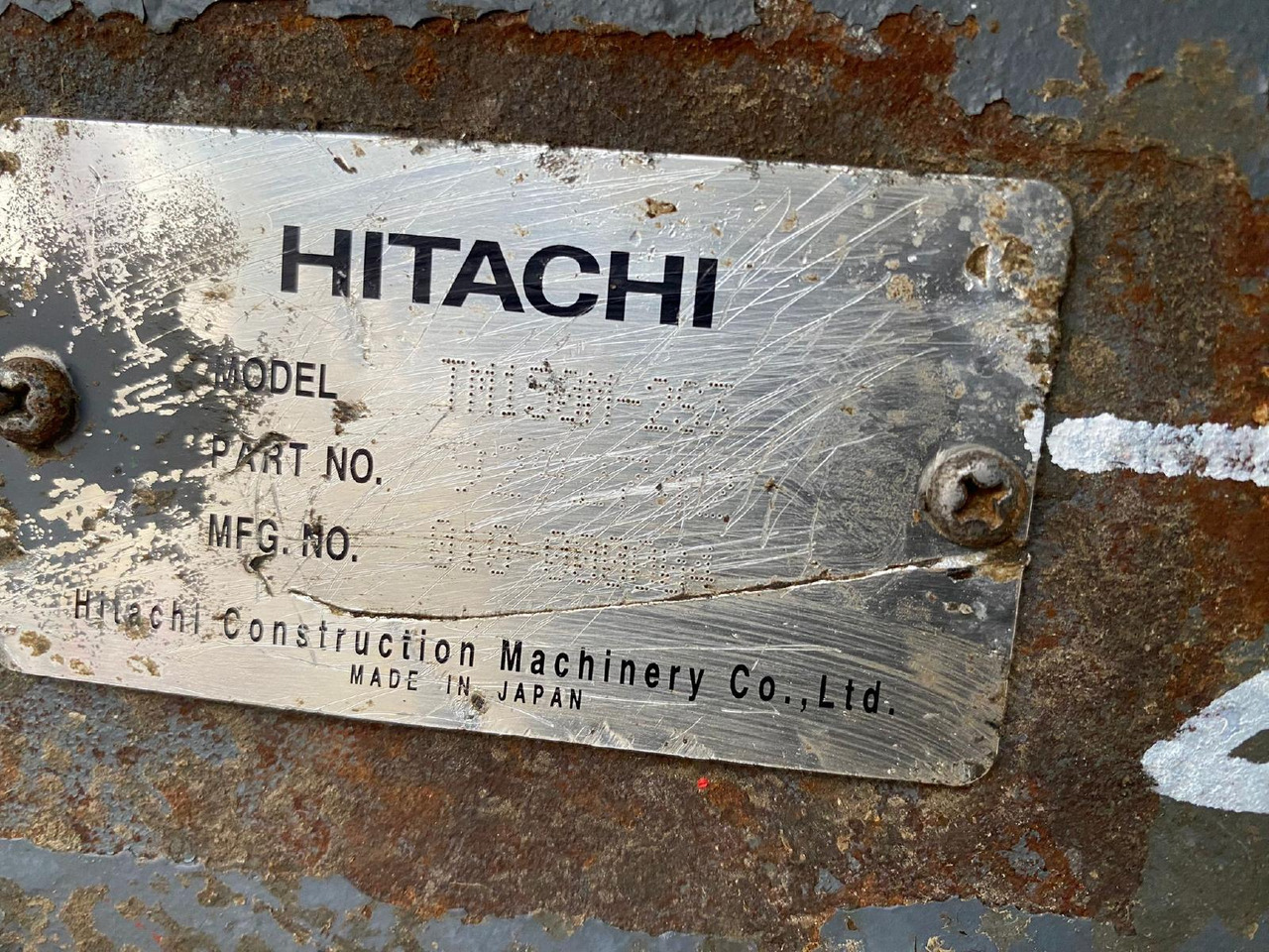 Hitachi TM150M aus ZW 150 - Getriebe für Baumaschine: das Bild 5 Hitachi TM150M aus ZW 150 - Getriebe für Baumaschine: das Bild 5