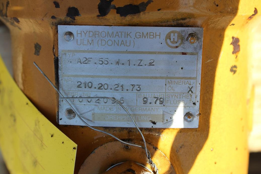 Hydromatik A2F55 W aus LH R 921 - Fahrantrieb für Baumaschine: das Bild 2 Hydromatik A2F55 W aus LH R 921 - Fahrantrieb für Baumaschine: das Bild 2