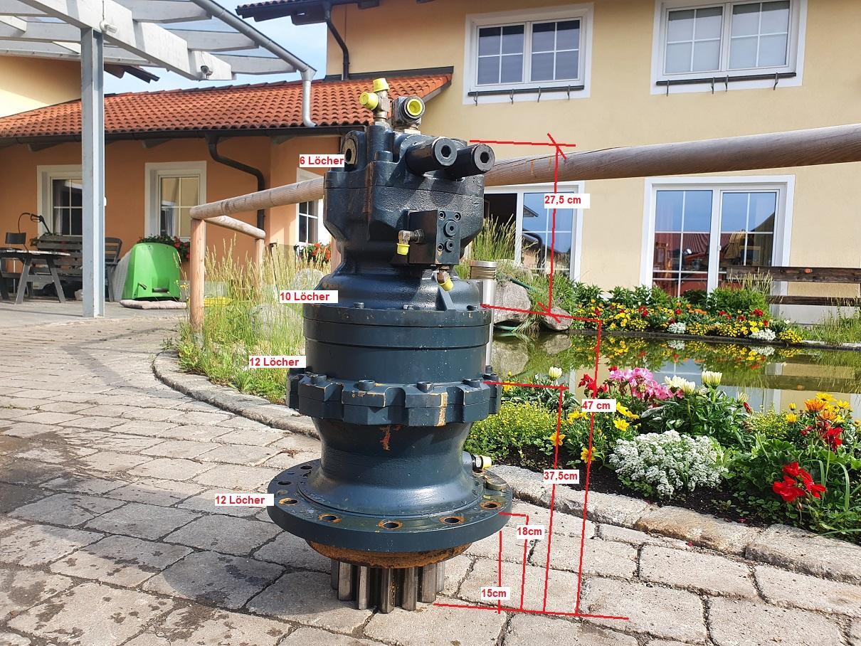 Hyundai Robex 220 LC 9A - Schwenkmotor für Baumaschine: das Bild 1 Hyundai Robex 220 LC 9A - Schwenkmotor für Baumaschine: das Bild 1