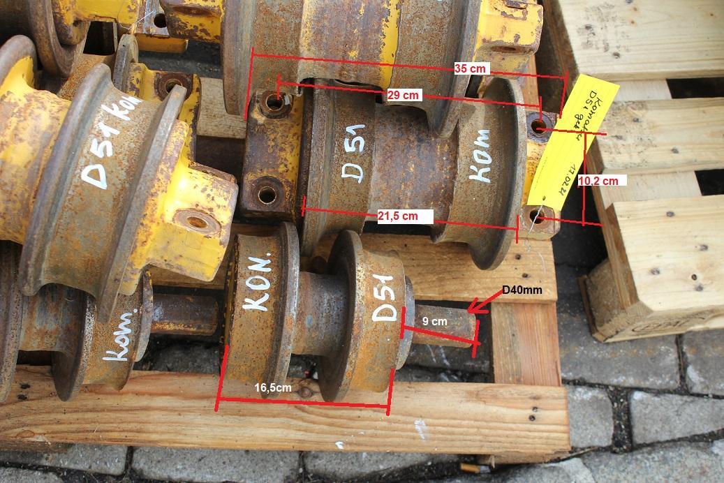 Komatsu D 51 PX - Laufrolle für Baumaschine: das Bild 3 Komatsu D 51 PX - Laufrolle für Baumaschine: das Bild 3