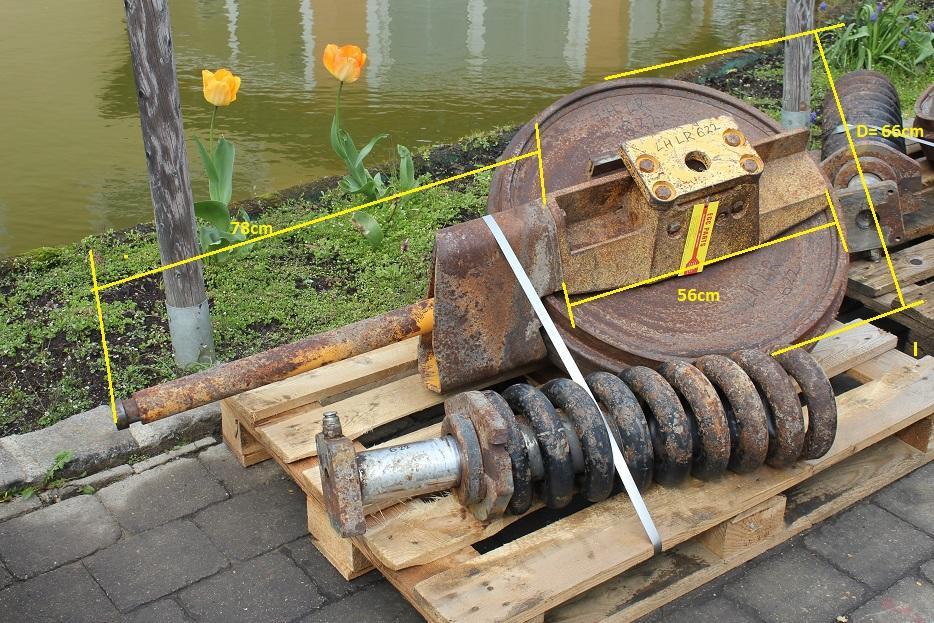 Liebherr LR 622 - Laufwerksteile für Baumaschine: das Bild 2 Liebherr LR 622 - Laufwerksteile für Baumaschine: das Bild 2