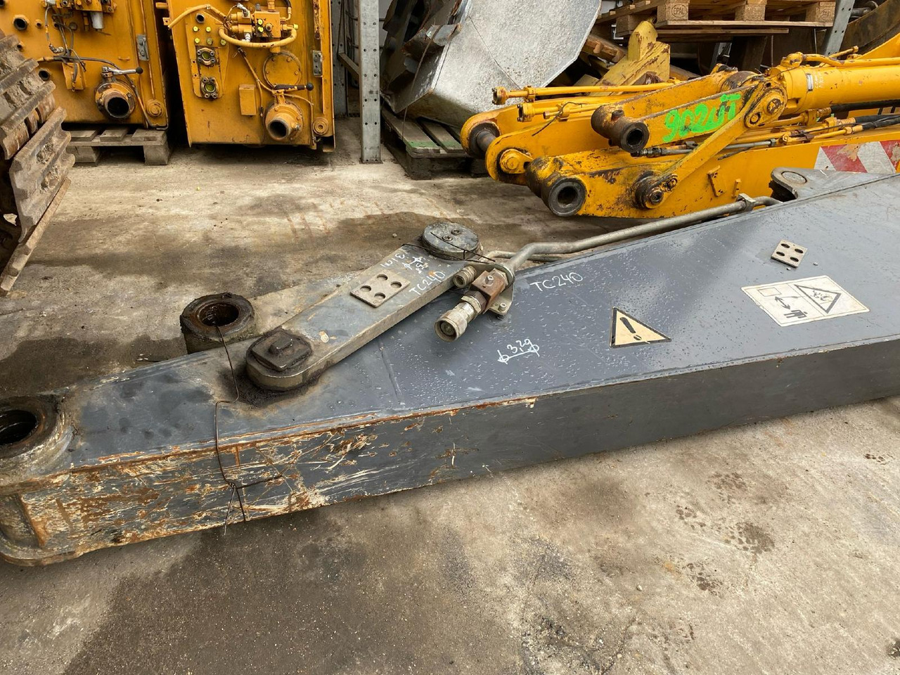 Terex-Atlas TC 240LC - Ausleger: das Bild 1 Terex-Atlas TC 240LC - Ausleger: das Bild 1