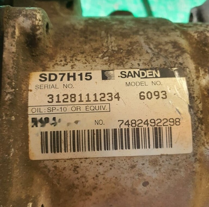 Renault SD7H15 / 6093 / 6093 Renault Premium - Klimakompressor für LKW: das Bild 2 Renault SD7H15 / 6093 / 6093 Renault Premium - Klimakompressor für LKW: das Bild 2