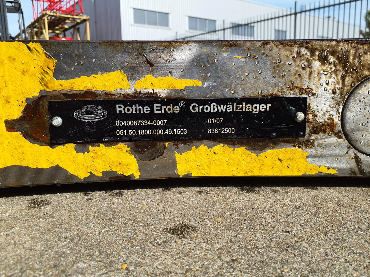 Grove GMK 5100 slewing ring - Drehkranz für Mobilkran: das Bild 3 Grove GMK 5100 slewing ring - Drehkranz für Mobilkran: das Bild 3