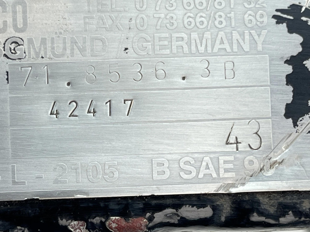 Achsschenkel für Mobilkran Grove GMK Steering knuckle 16 holes: das Bild 10