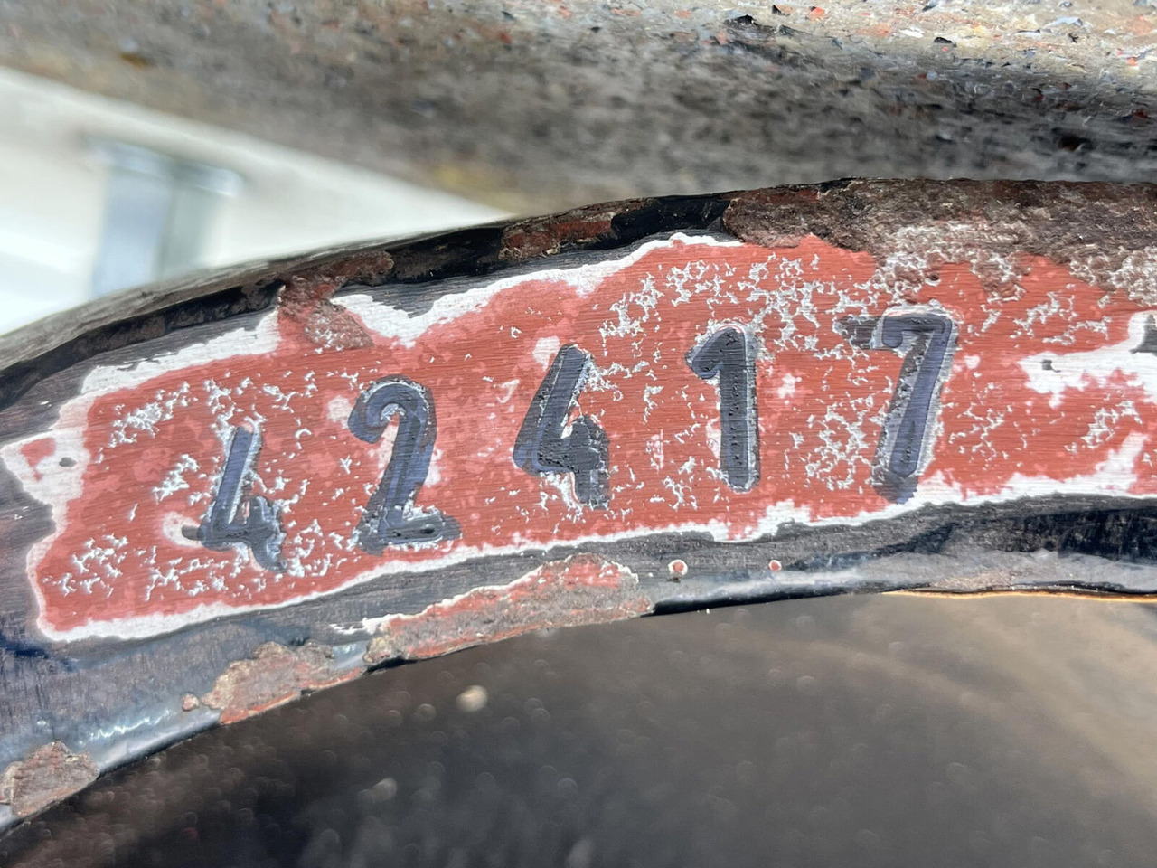 Achsschenkel für Mobilkran Grove GMK Steering knuckle 16 holes: das Bild 8