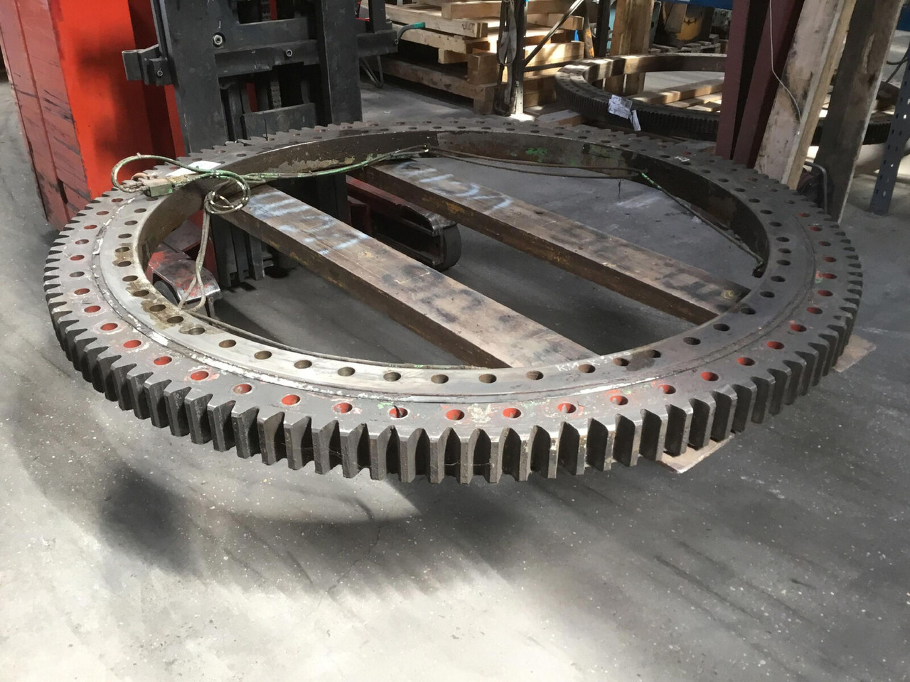 Krupp KMK 5100 slew ring - Drehkranz für Mobilkran: das Bild 2 Krupp KMK 5100 slew ring - Drehkranz für Mobilkran: das Bild 2