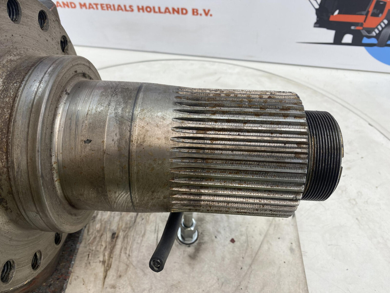 Achsschenkel für Mobilkran Liebherr LTM 1160/2 Steering knuckle 16 holes axle 4: das Bild 9