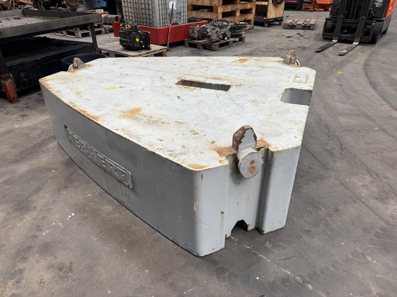Liebherr LTM /LR counterweight 10T - Gegengewicht für Mobilkran: das Bild 5 Liebherr LTM /LR counterweight 10T - Gegengewicht für Mobilkran: das Bild 5