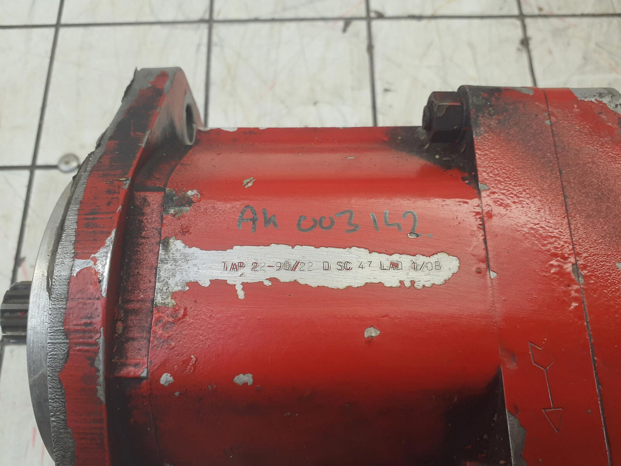 Hydraulikpumpe für Mobilkran Sundstrand dual gear pump: das Bild 7
