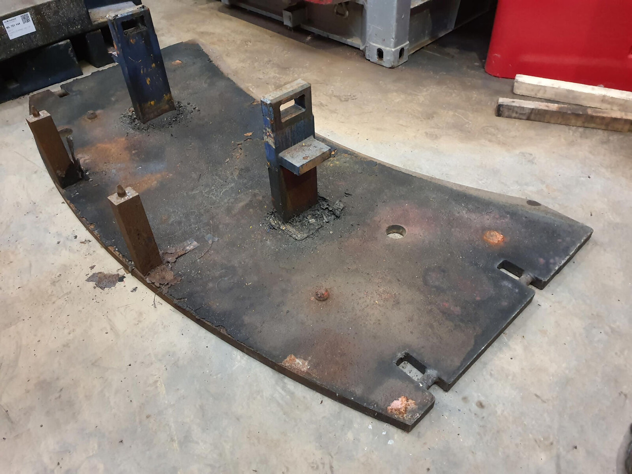 Terex AC 205 counterweight 1,2 ton - Gegengewicht für Mobilkran: das Bild 1 Terex AC 205 counterweight 1,2 ton - Gegengewicht für Mobilkran: das Bild 1