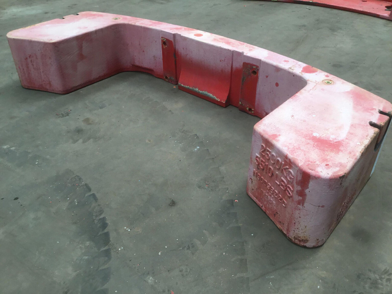 Terex AC 35 counterweight 2,5 ton - Gegengewicht für Mobilkran: das Bild 4 Terex AC 35 counterweight 2,5 ton - Gegengewicht für Mobilkran: das Bild 4