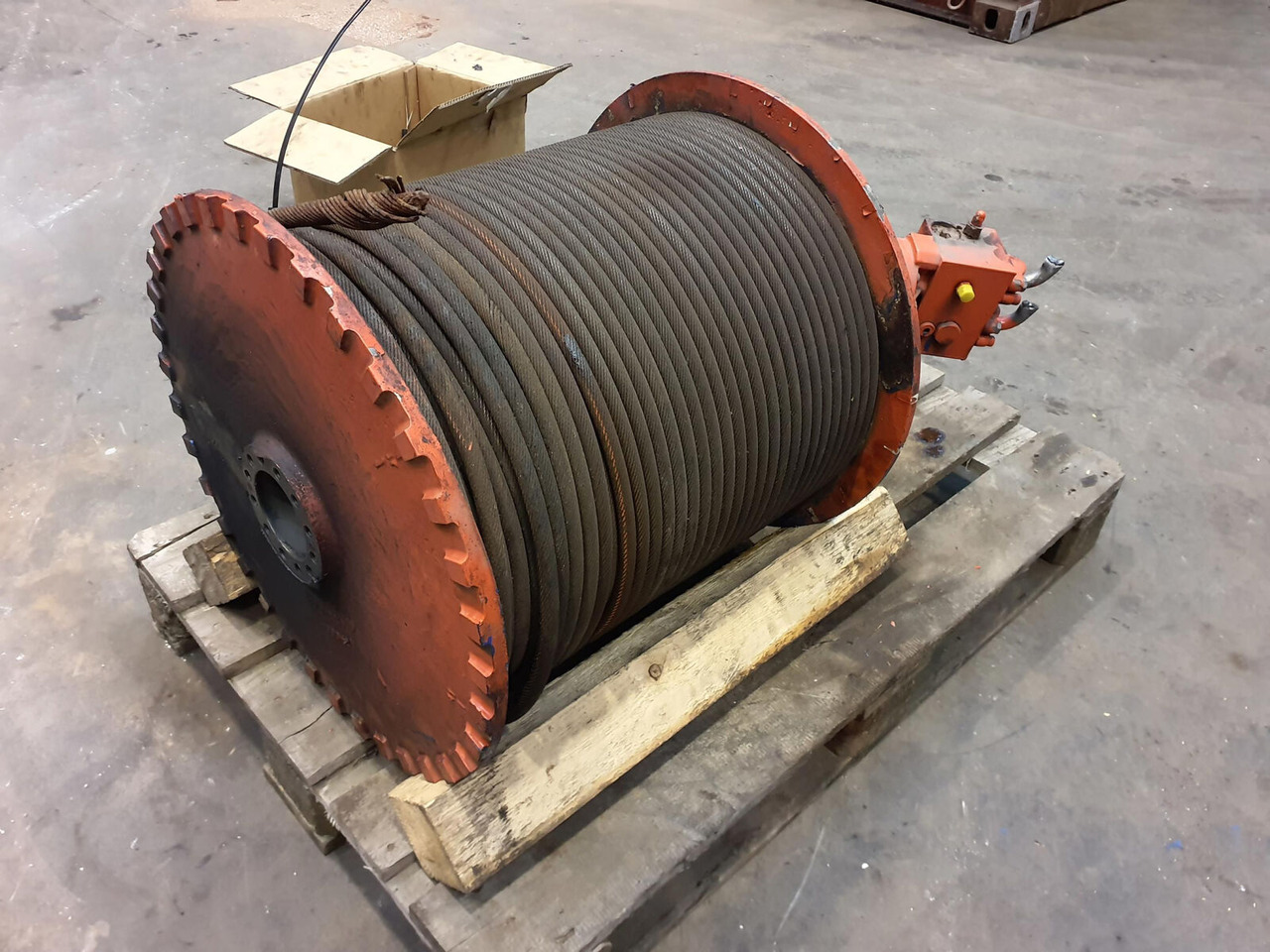 Terex AC 50 winch complete - Seilwinde für Kran: das Bild 4 Terex AC 50 winch complete - Seilwinde für Kran: das Bild 4