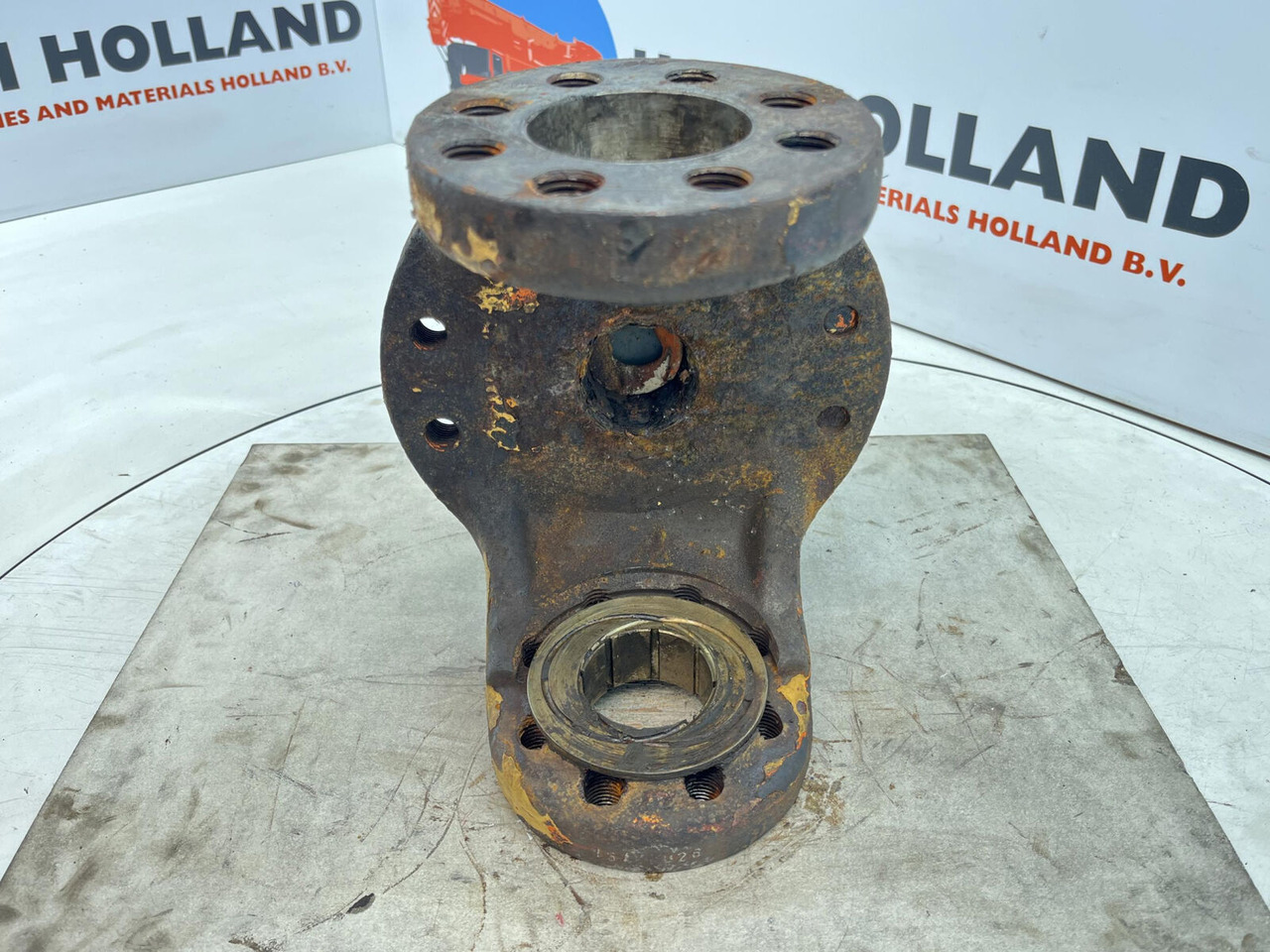 Achsschenkel für Kran Terex HC 340 Steering knuckle 12 holes axle 2: das Bild 9