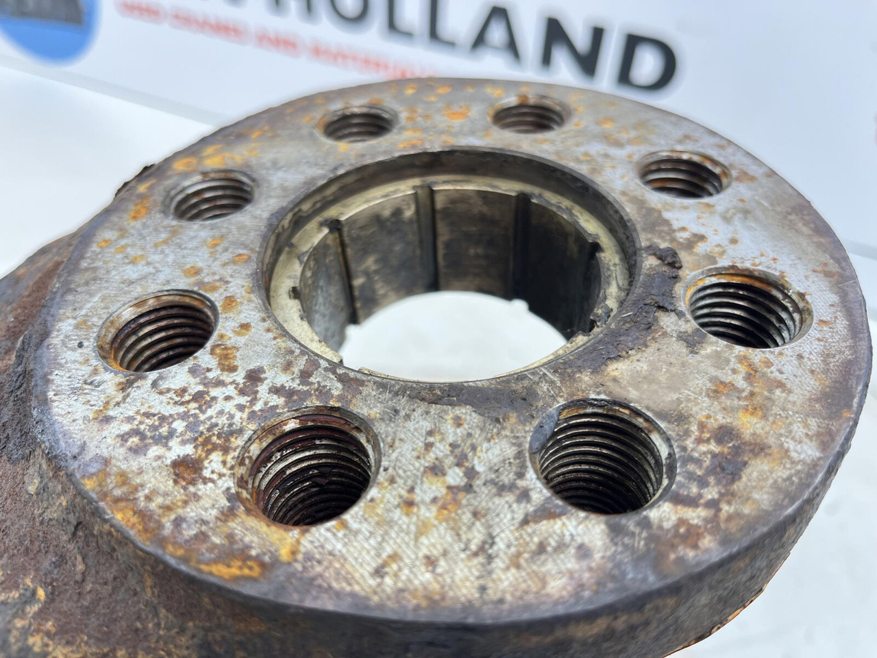 Achsschenkel für Kran Terex HC 340 Steering knuckle 12 holes axle 2: das Bild 7