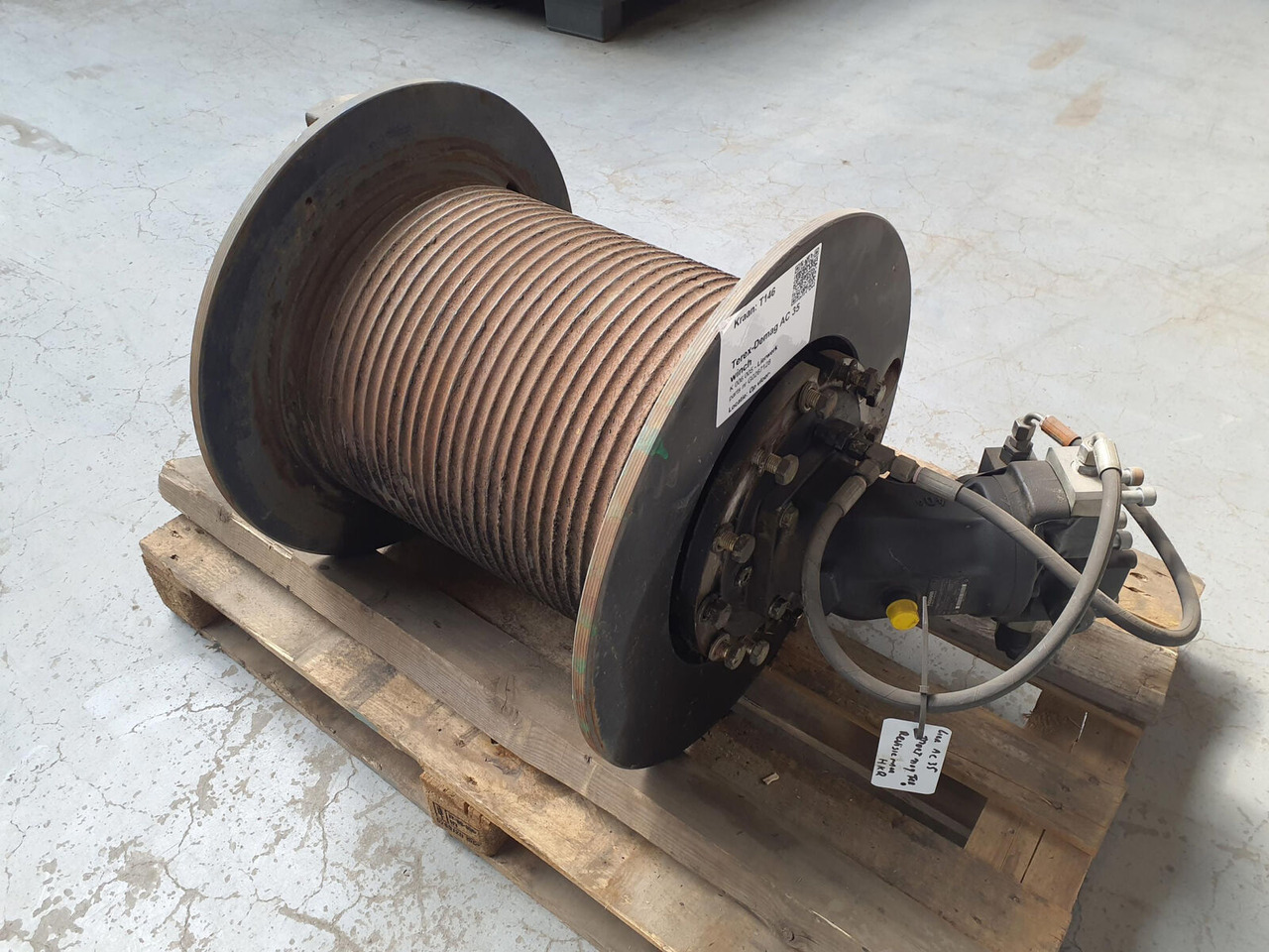 Terex Terex-Demag AC 35 Winch - Seilwinde für Mobilkran: das Bild 2 Terex Terex-Demag AC 35 Winch - Seilwinde für Mobilkran: das Bild 2