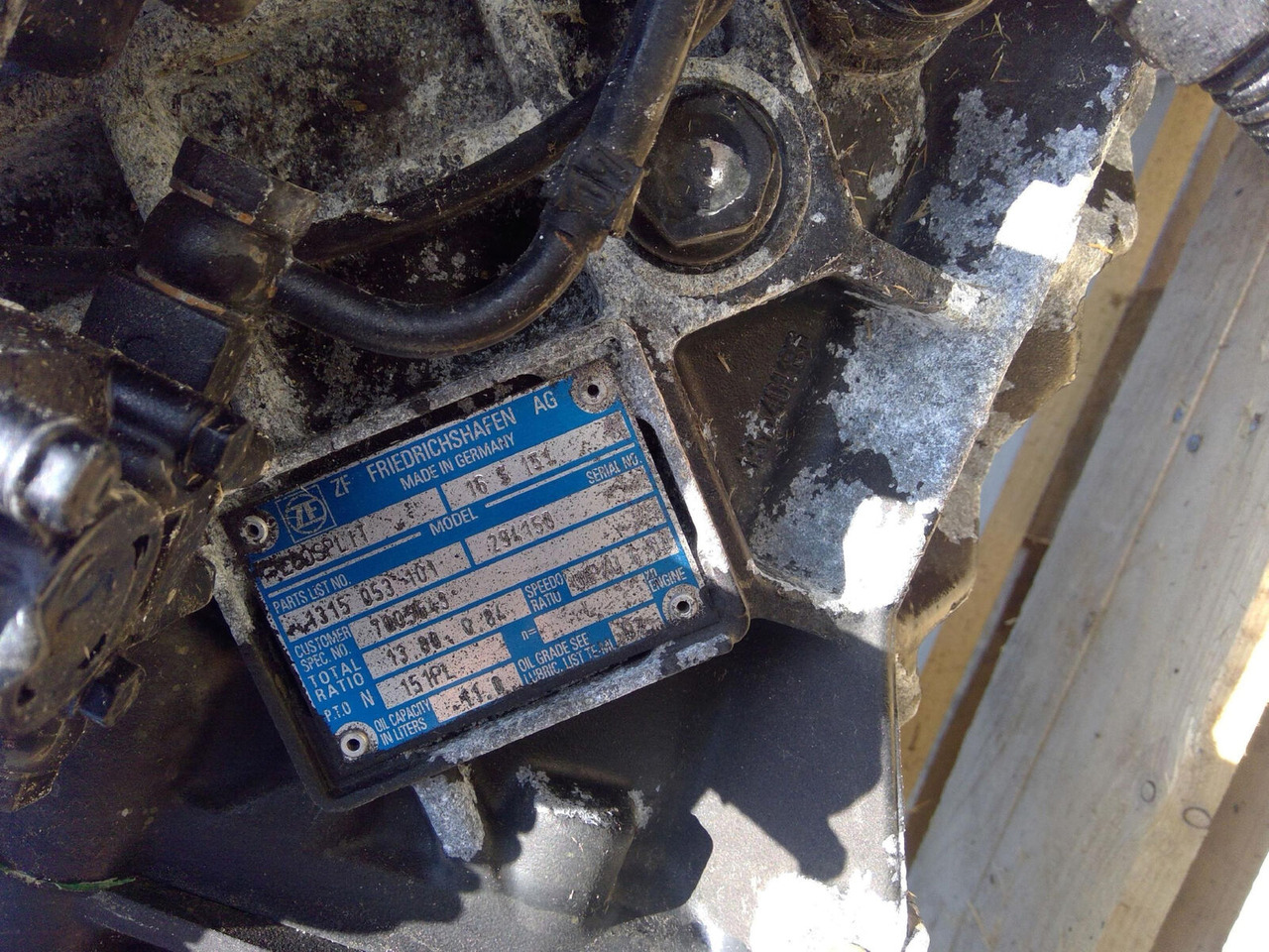 ZF ATF 60-4 gearbox ZF ECOSPLIT 16 S 151 - Getriebe für Mobilkran: das Bild 5 ZF ATF 60-4 gearbox ZF ECOSPLIT 16 S 151 - Getriebe für Mobilkran: das Bild 5
