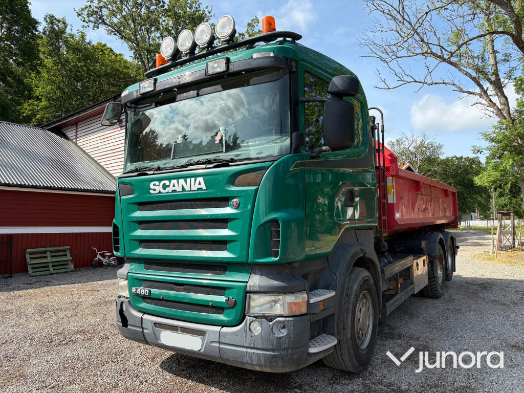 Lastväxlare Scania R480 - Abrollkipper: das Bild 4 Lastväxlare Scania R480 - Abrollkipper: das Bild 4