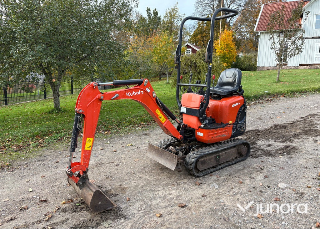 Minigrävare - Kubota, K008-3 - Minibagger: das Bild 1 Minigrävare - Kubota, K008-3 - Minibagger: das Bild 1