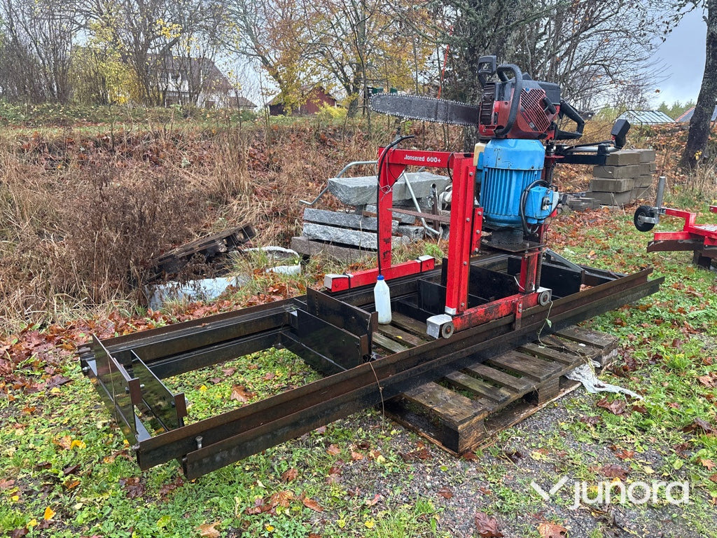 Sågverk - Jonsered 600+ el - Sägewerk: das Bild 1 Sågverk - Jonsered 600+ el - Sägewerk: das Bild 1