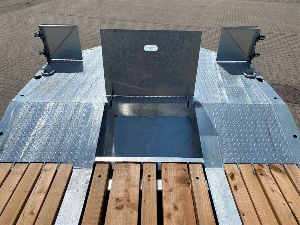 Tieflader Anhänger Hangler 3-aks, Hydraulisk ramper, Galvaniseret.: das Bild 8
