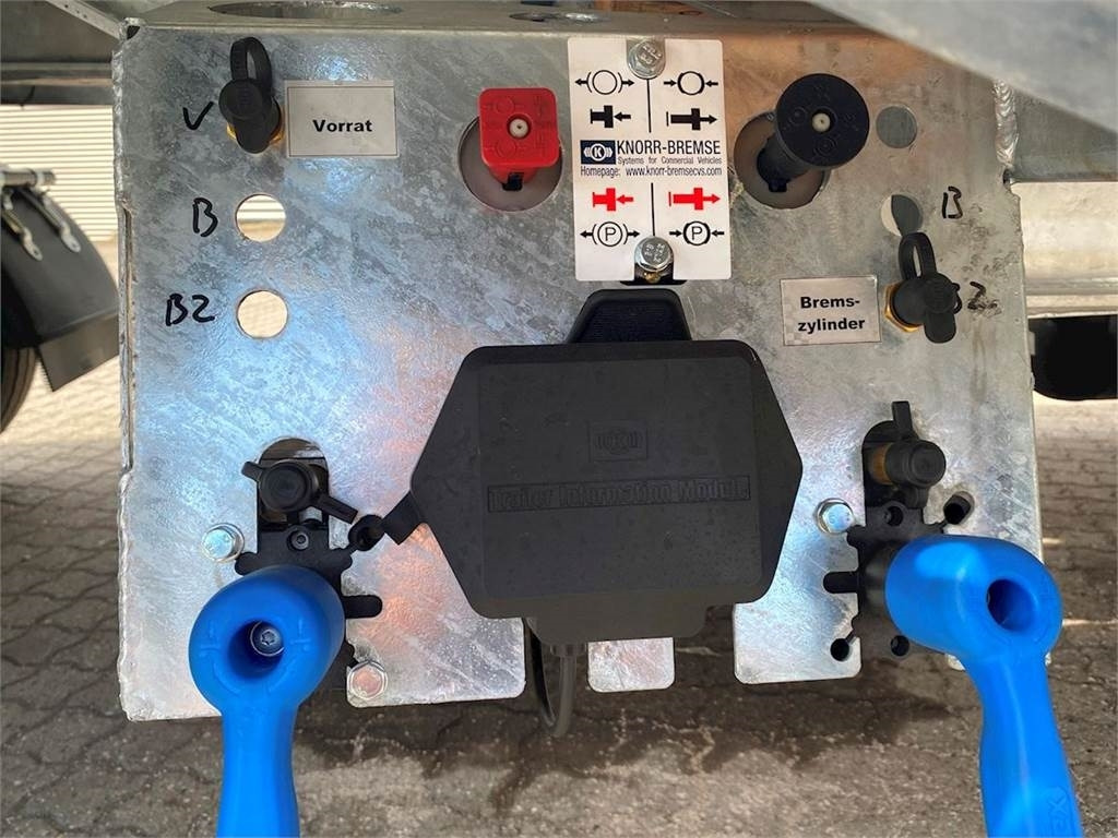 Tieflader Anhänger Hangler 3-aks, Hydraulisk ramper, Galvaniseret.: das Bild 11
