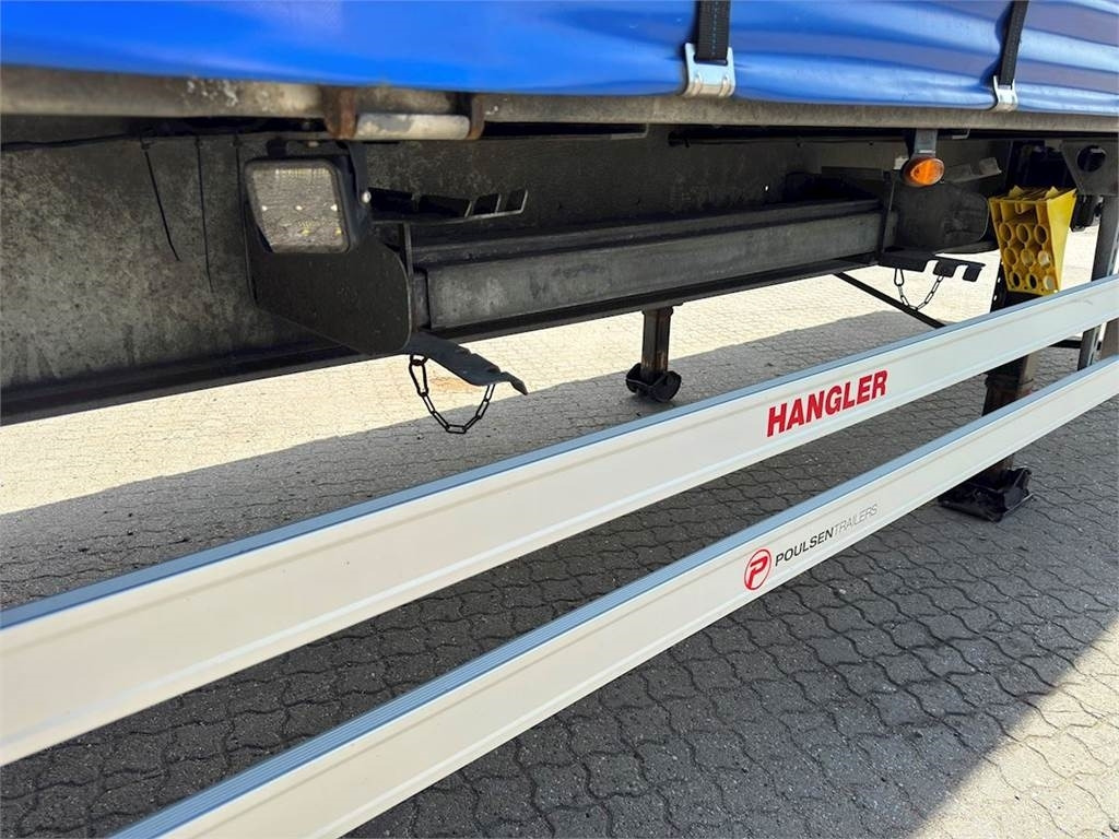 Planenauflieger Hangler 3-aks gardintrailer hævetag + skydetag: das Bild 13