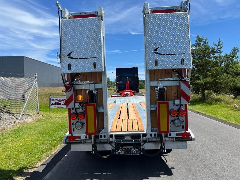 Tieflader Anhänger Hangler VTS-H 400 4 akslet - 2 delt ramper: das Bild 7