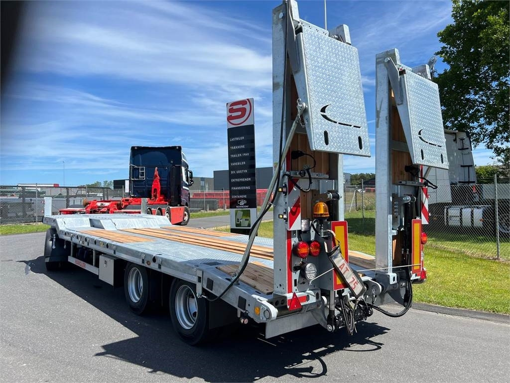 Tieflader Anhänger Hangler VTS-H 400 4 akslet - 2 delt ramper: das Bild 8