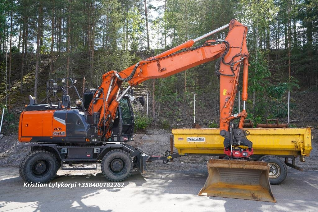 Hitachi ZX180W-7 HUIPPUVARUSTEET STAGE 5 - Mobilbagger: das Bild 1 Hitachi ZX180W-7 HUIPPUVARUSTEET STAGE 5 - Mobilbagger: das Bild 1