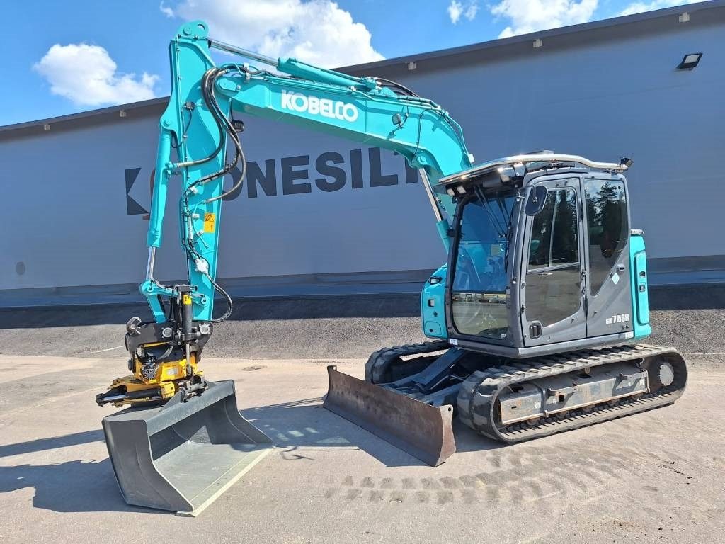 Kobelco MYYTY! SOLD! SK75SR-7 HUIPPUVARUSTEET - Minibagger: das Bild 2 Kobelco MYYTY! SOLD! SK75SR-7 HUIPPUVARUSTEET - Minibagger: das Bild 2